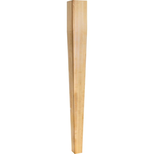 Hardware Resources 3-1/2" Wx3-1/2"Dx35-1/2"H Cherry Square Tapered Post P43CH - main